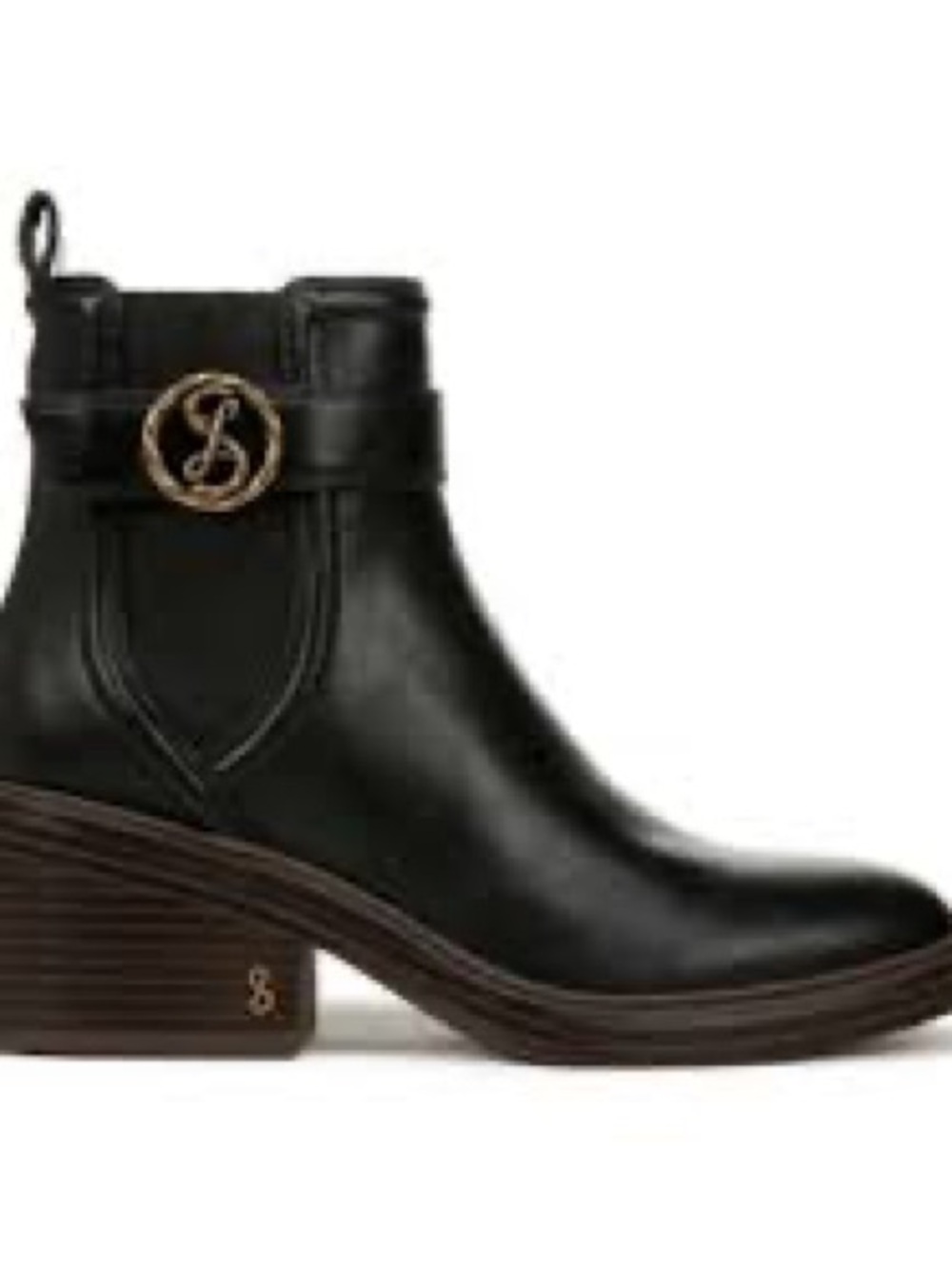 Sam & Libby Natalia Black Ankle Boots